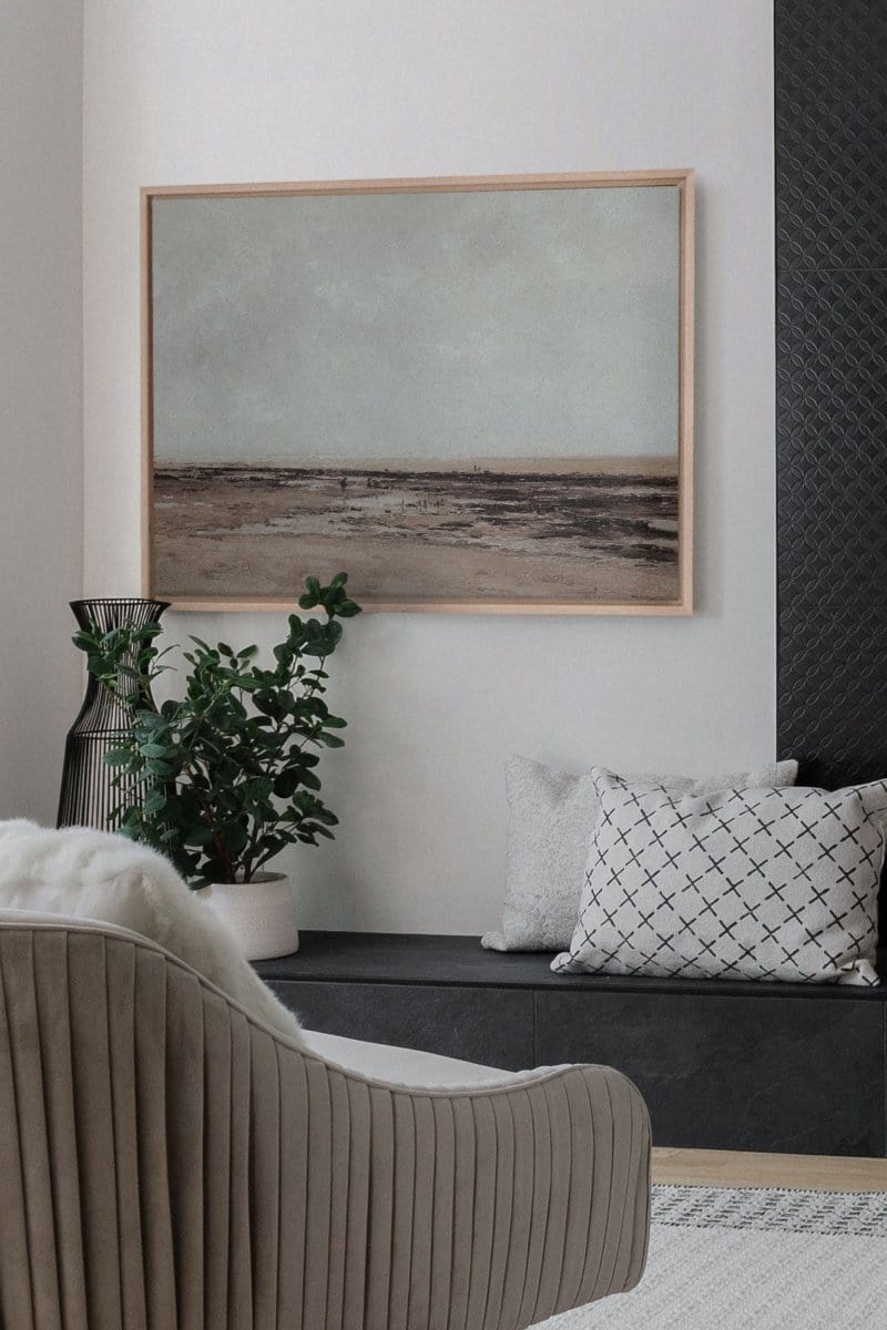 SALT MARSH, Oeuvre sur toile étirée