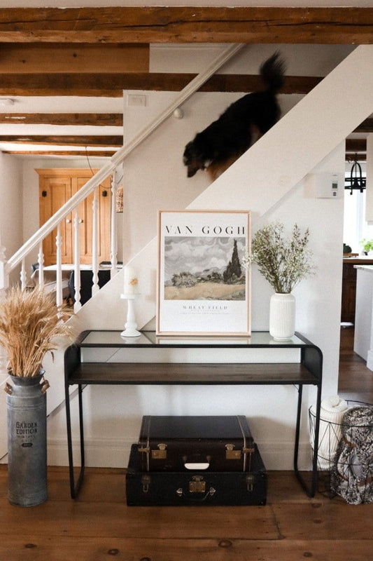 WHEATS FIELD, Oeuvre sur toile étirée