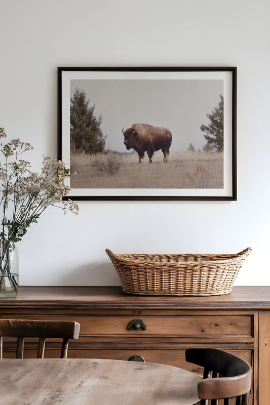 POUSSIÈRE D'OUEST, Oeuvre sur toile étirée