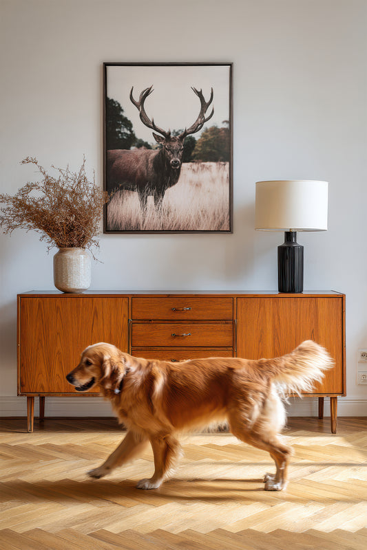 MAJESTÉ DES BOIS, Oeuvre sur toile étiré