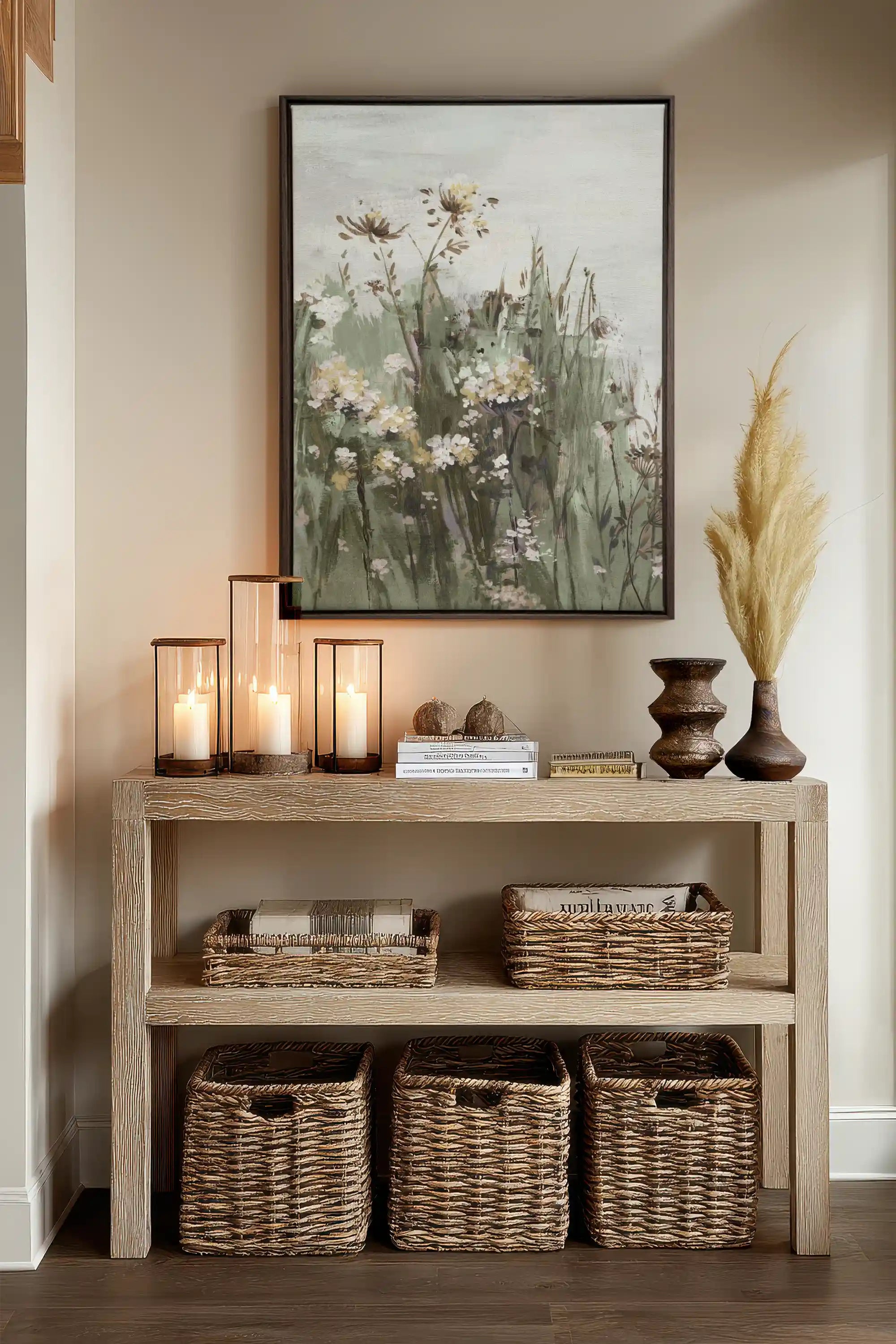Field Bloom, Oeuvre sur toile étirée