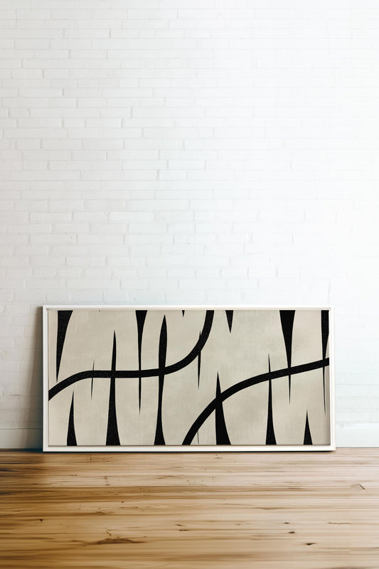 DARK INTERTWINE, Oeuvre sur toile étirée