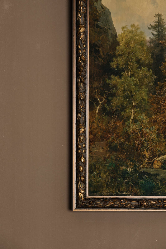 MONTS ÉTERNELS, CADRE VINTAGE BRONZE