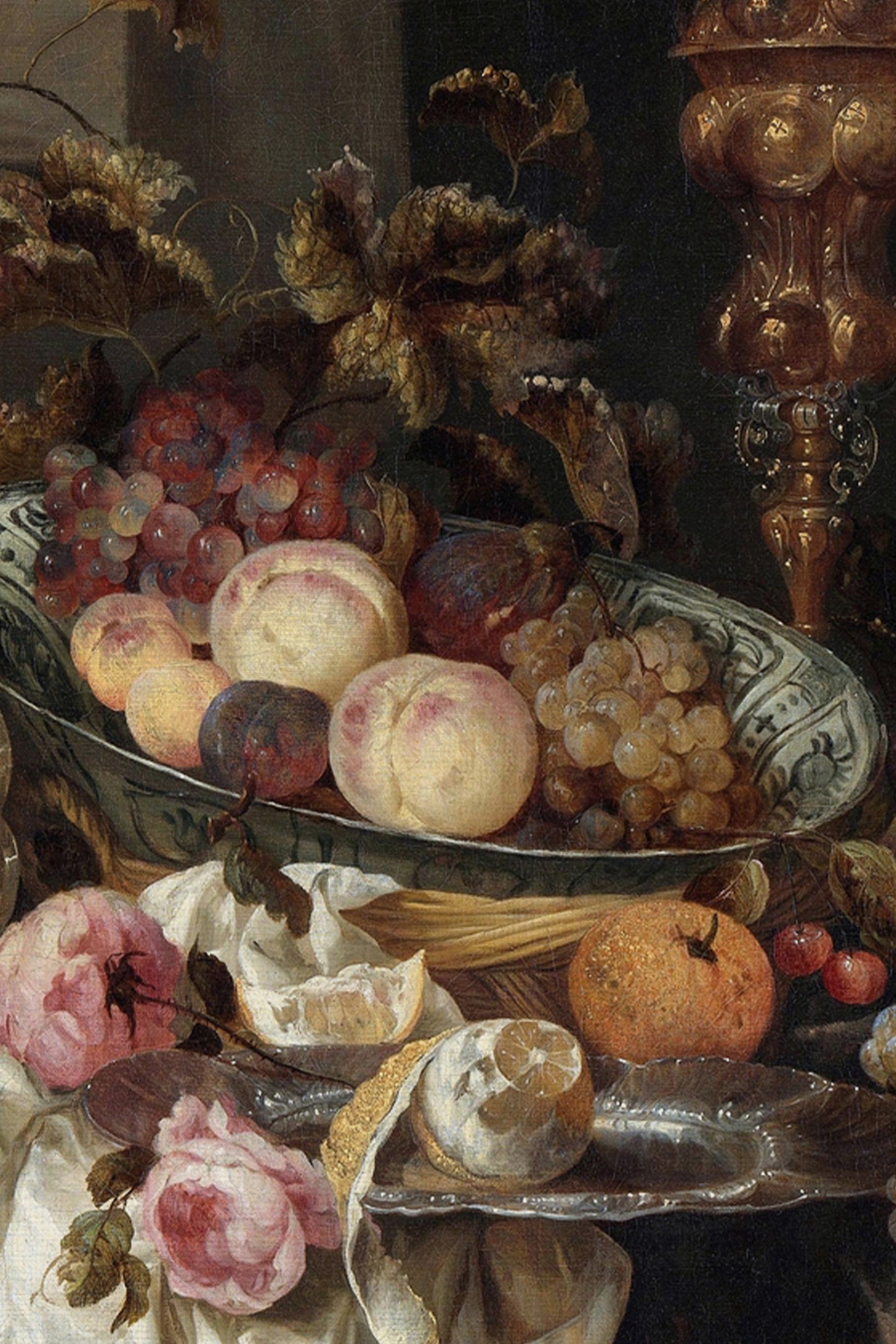PERIOD FEAST, VINTAGE GOLD FRAME