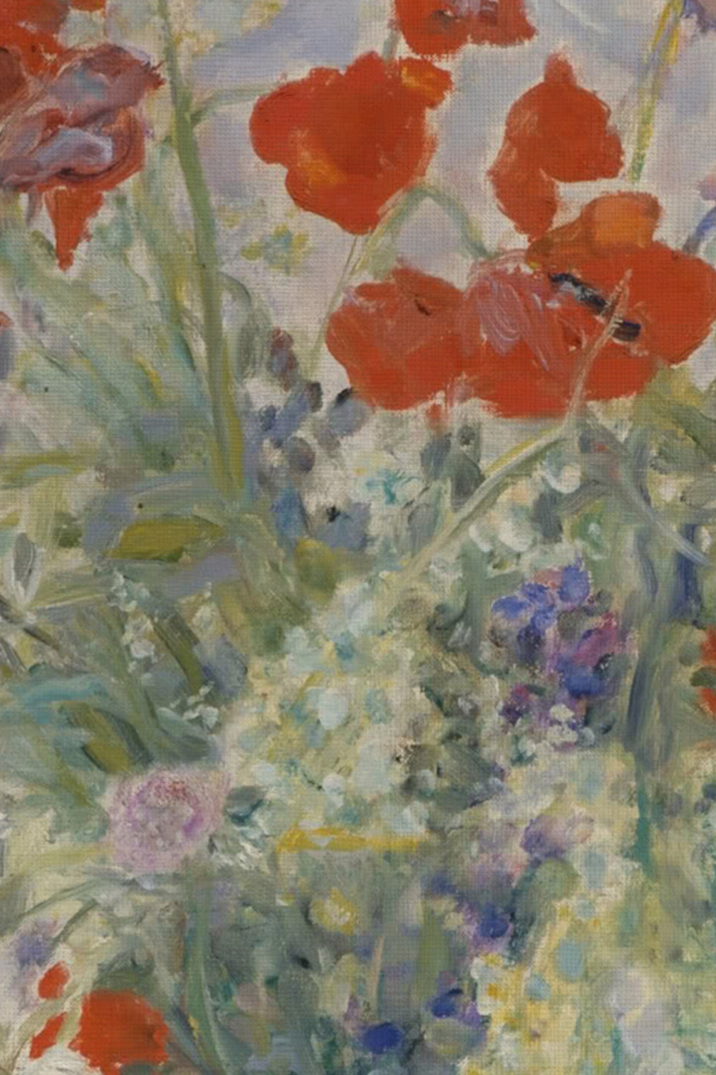 ÉCLATS DE PRINTEMPS, VINTAGE BRONZE FRAME
