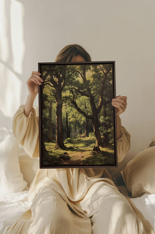 MYSTIC TRAILS, Oeuvre sur toile étirée