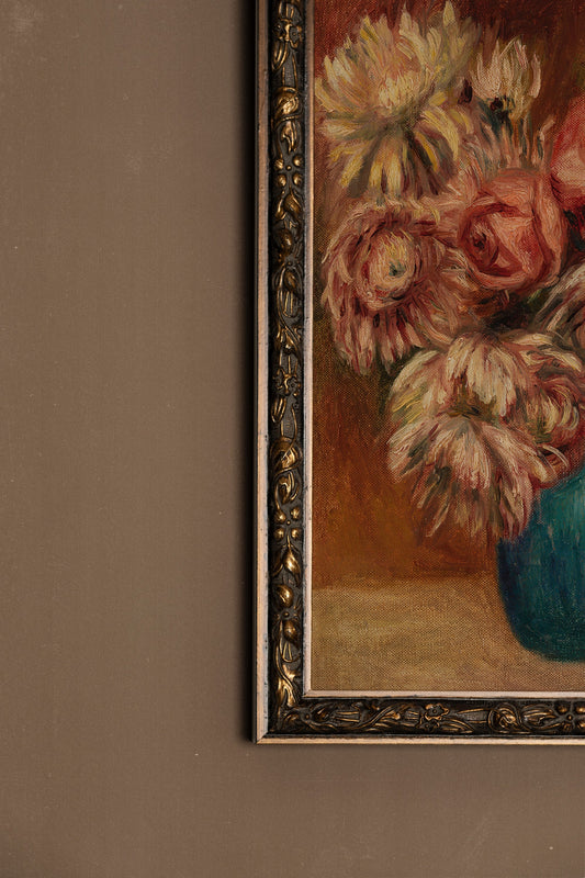 BOUQUET DE LUMIÈRE, CADRE VINTAGE BRONZE