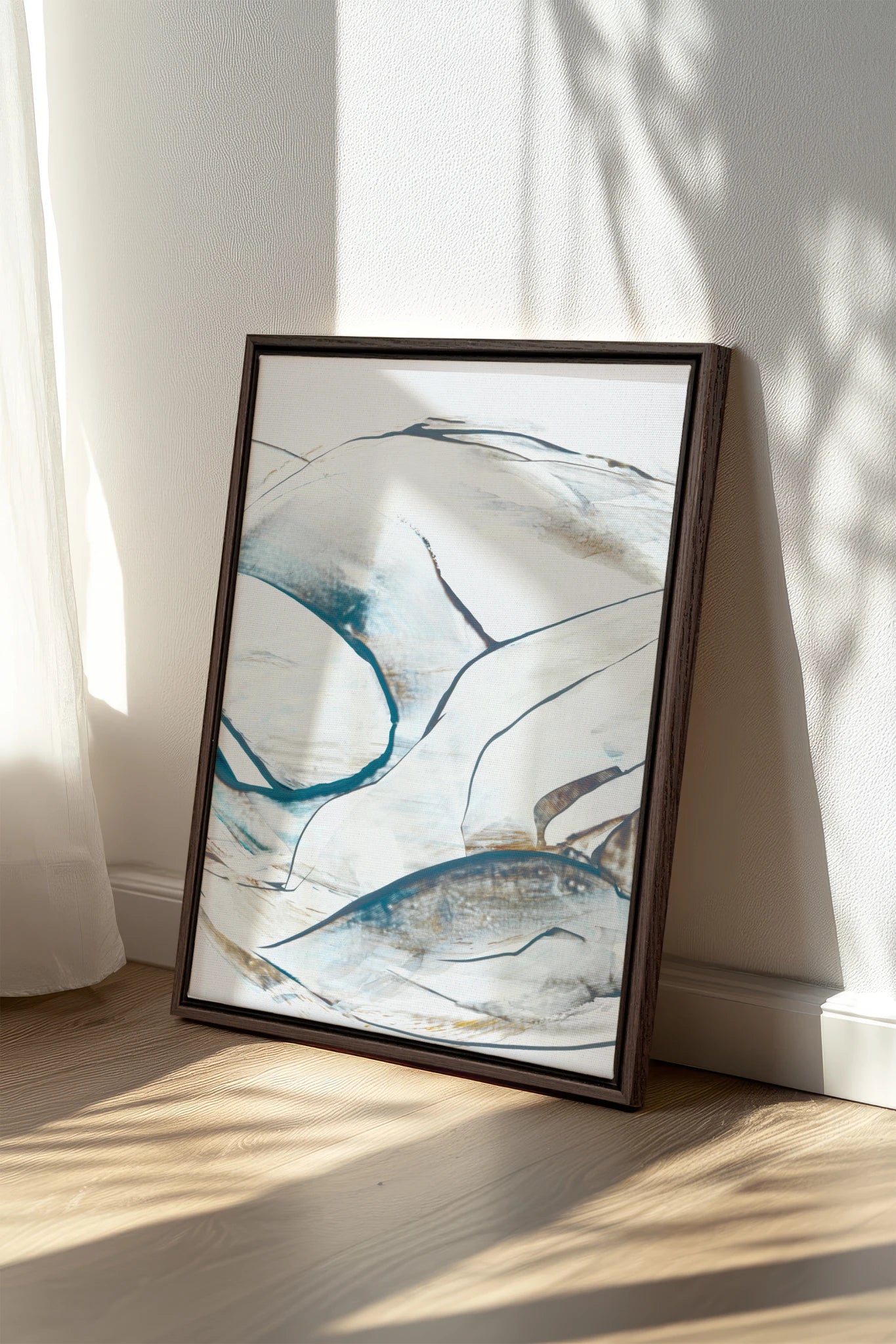 Coastal Flow, Oeuvre sur toile étirée