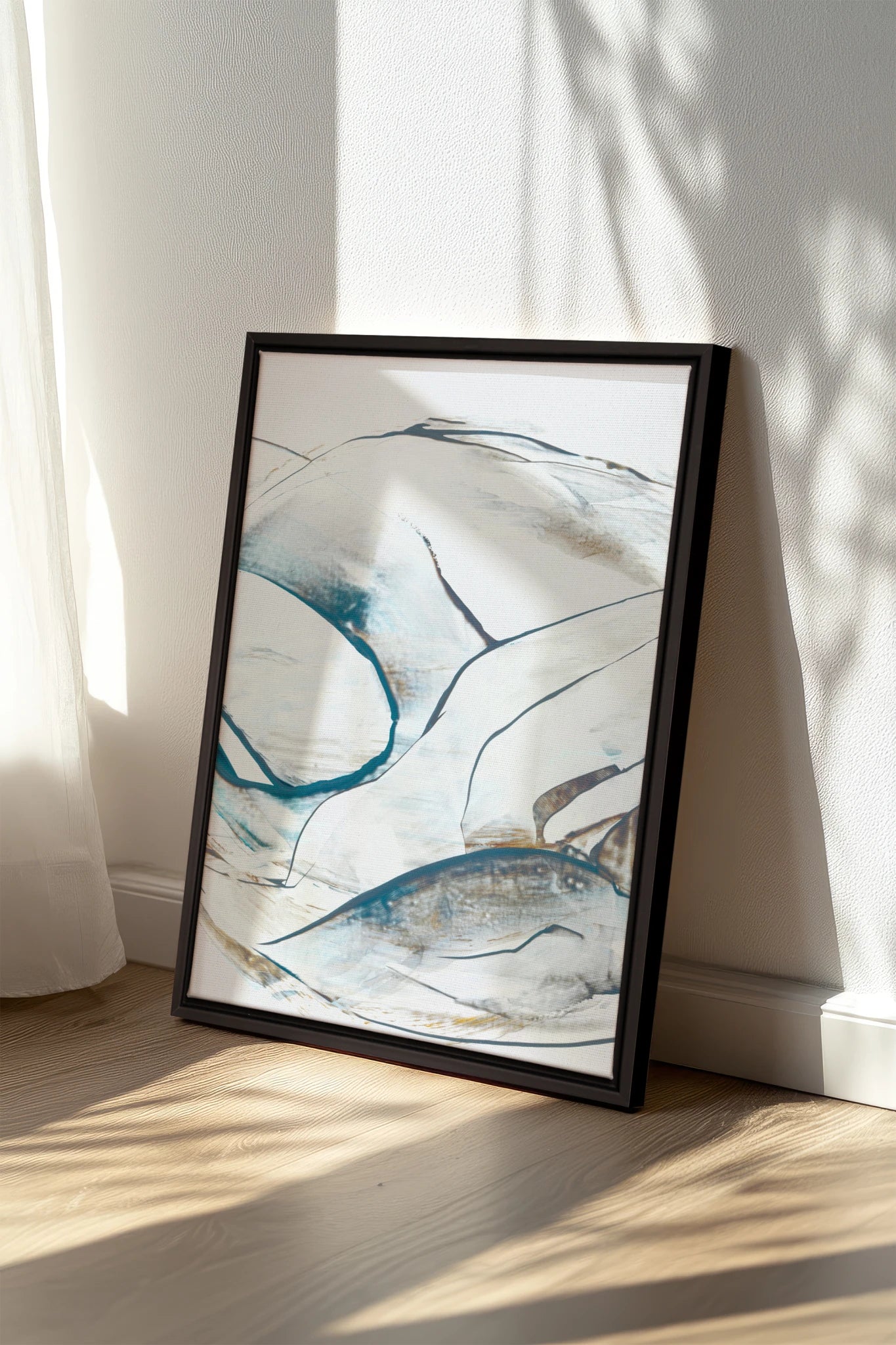 Coastal Flow, Oeuvre sur toile étirée