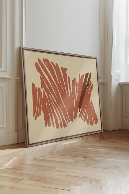 BURNT ECHO, Work on stretched canvas