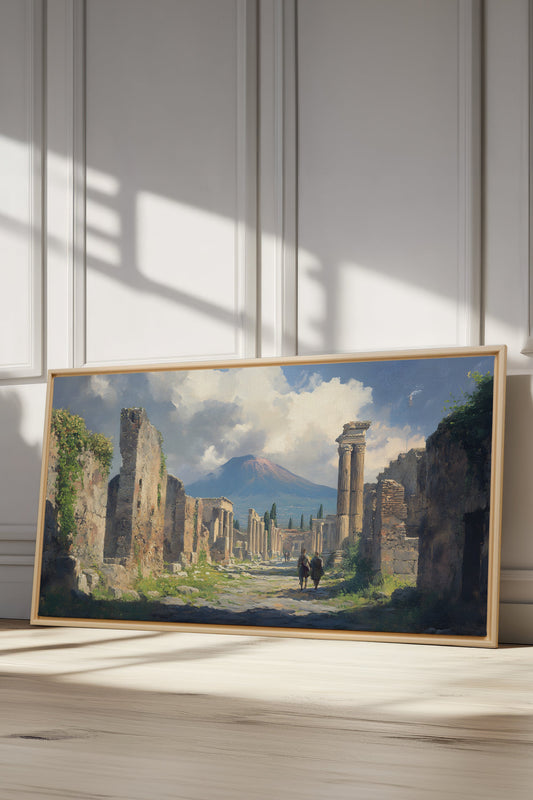 SHADOWS OF THE PAST, Oeuvre sur toile étirée