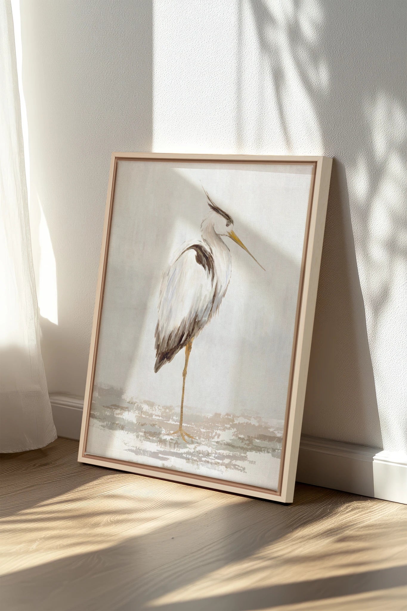 Grâce du Rivage, Oeuvre sur toile étirée