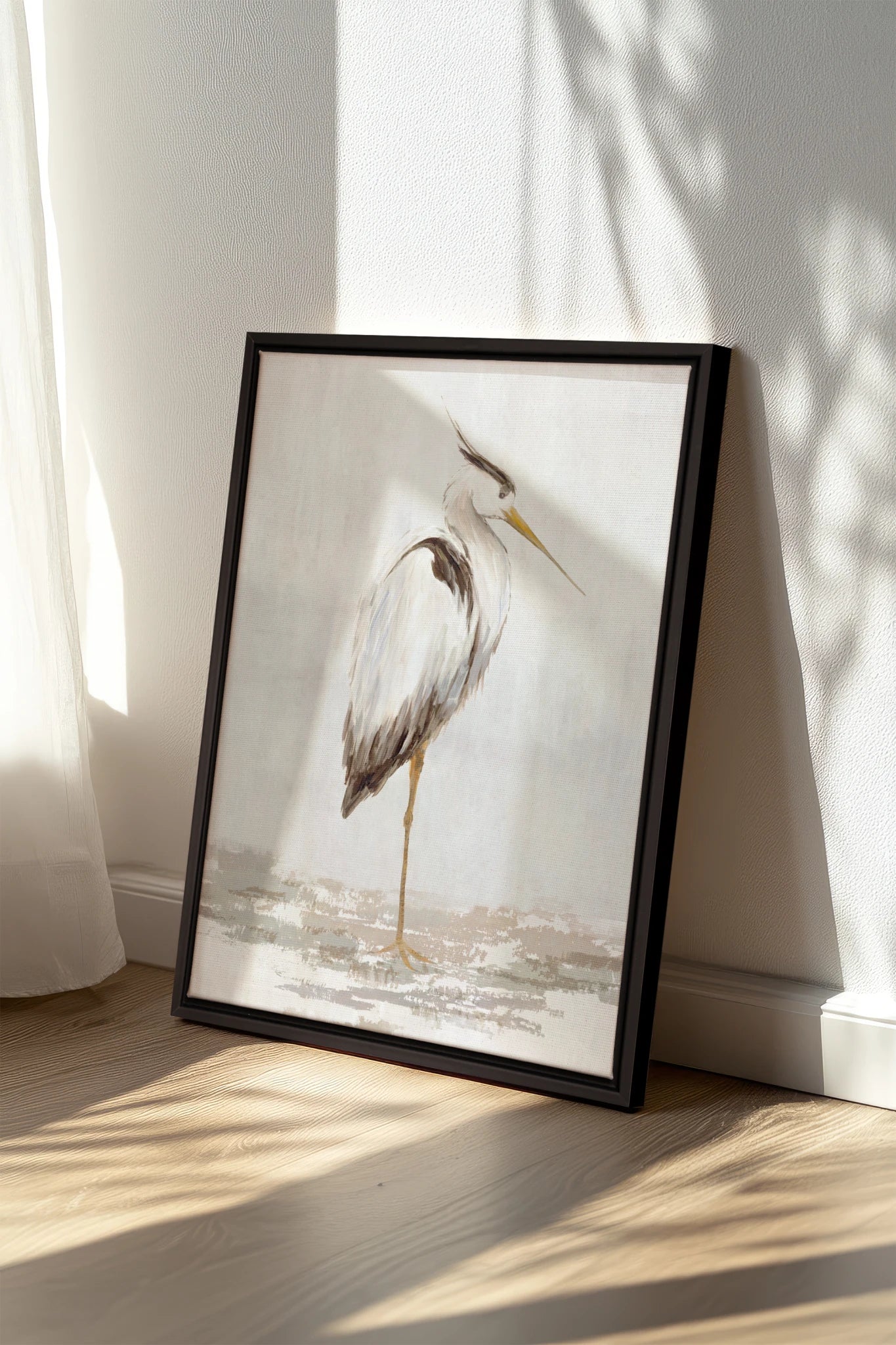 Grâce du Rivage, Oeuvre sur toile étirée
