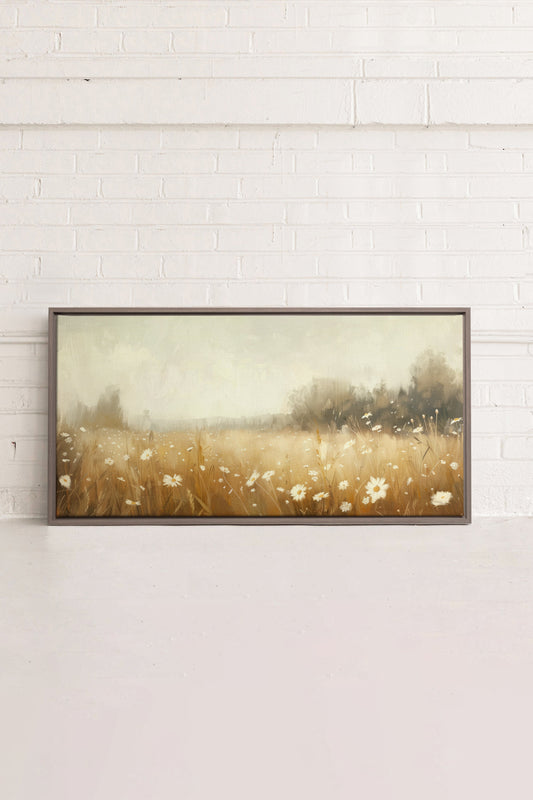 Daisy Breeze, Oeuvre sur toile étirée