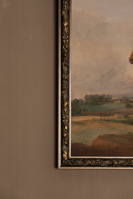 EQUESTRIAN MAJESTY, VINTAGE BRONZE FRAME