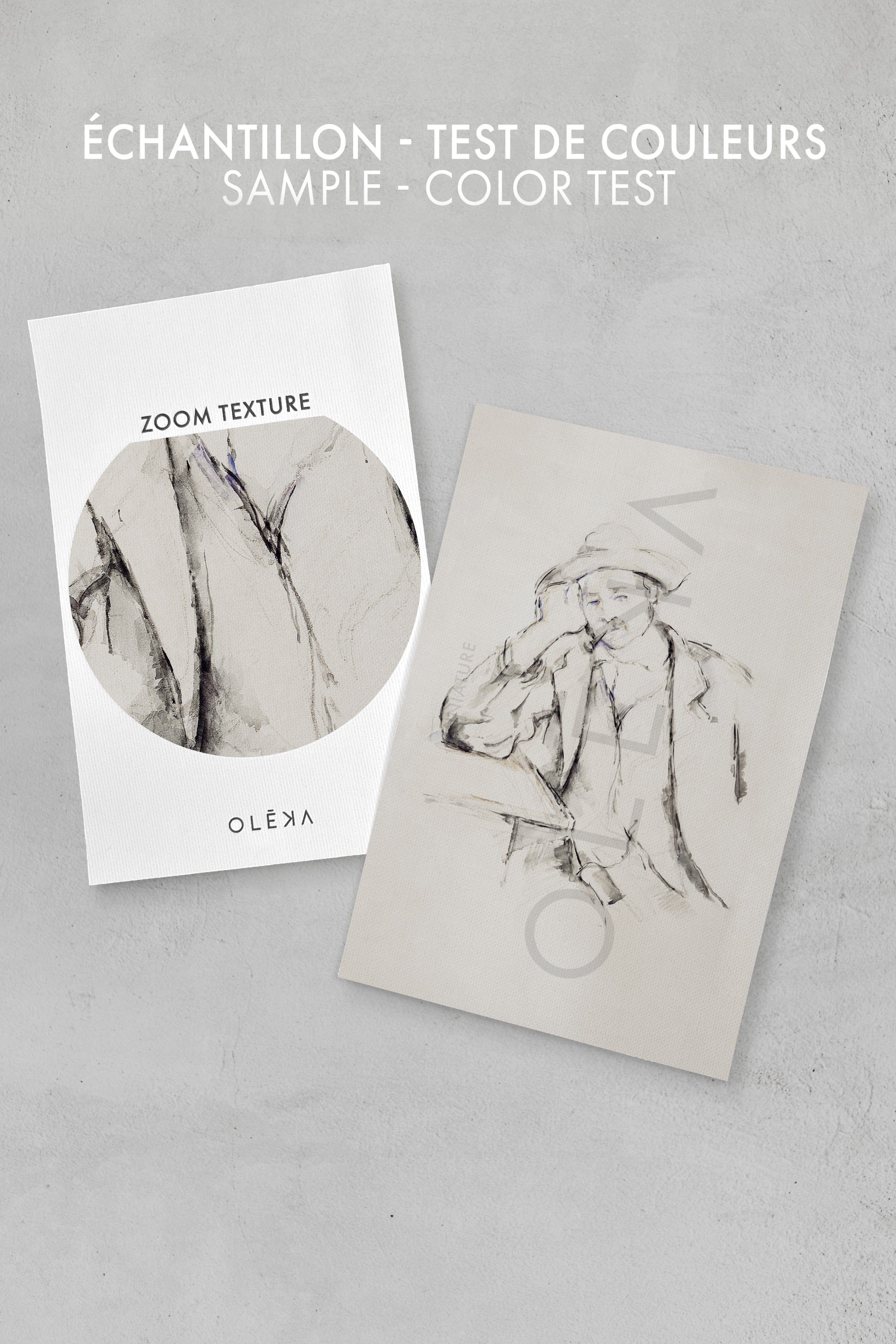 THINKER, Oeuvre sur toile étiré
