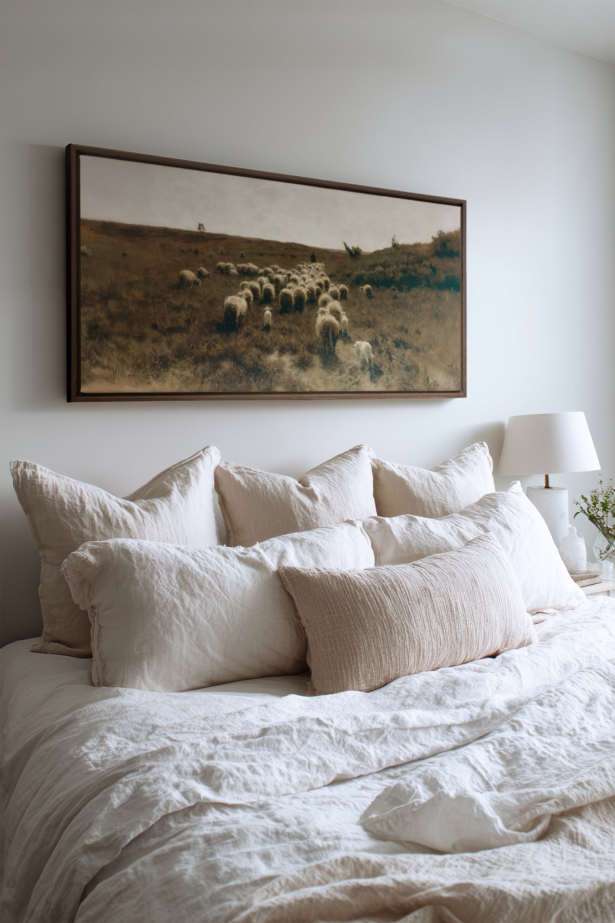 THE PEACEFUL WAY, Oeuvre sur toile étirée, encadré Noir