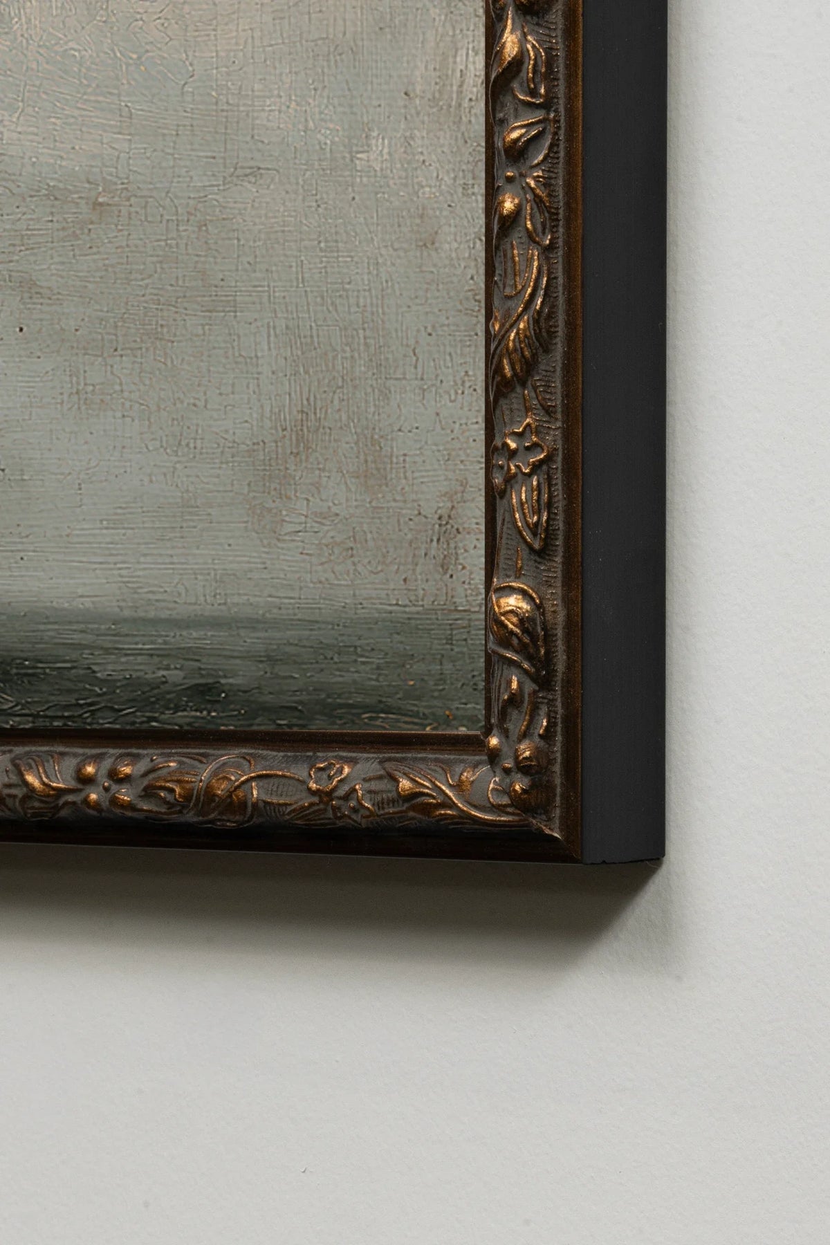 BRISE MARINE, Oeuvre sur toile étirée, encadré Vintage Bronze