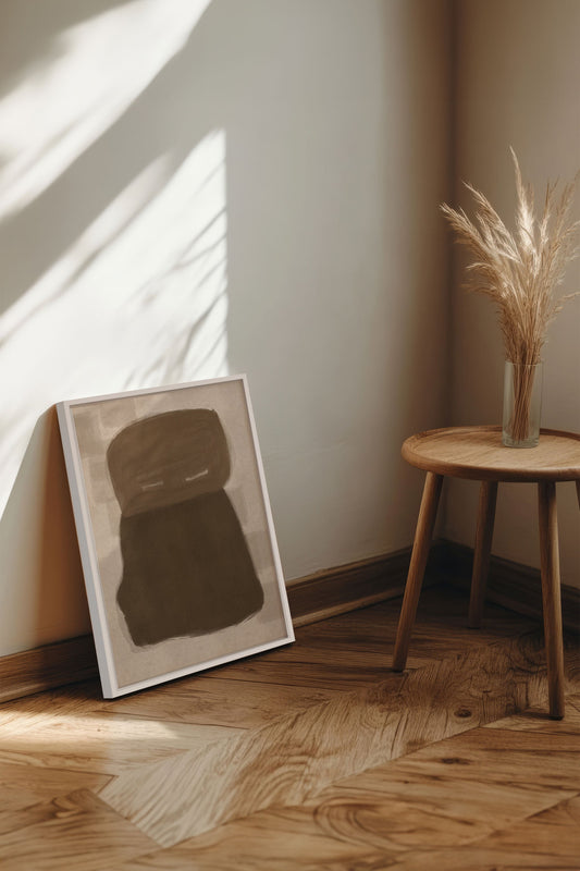 OMBRES D'ARGILE, Oeuvre sur toile étirée