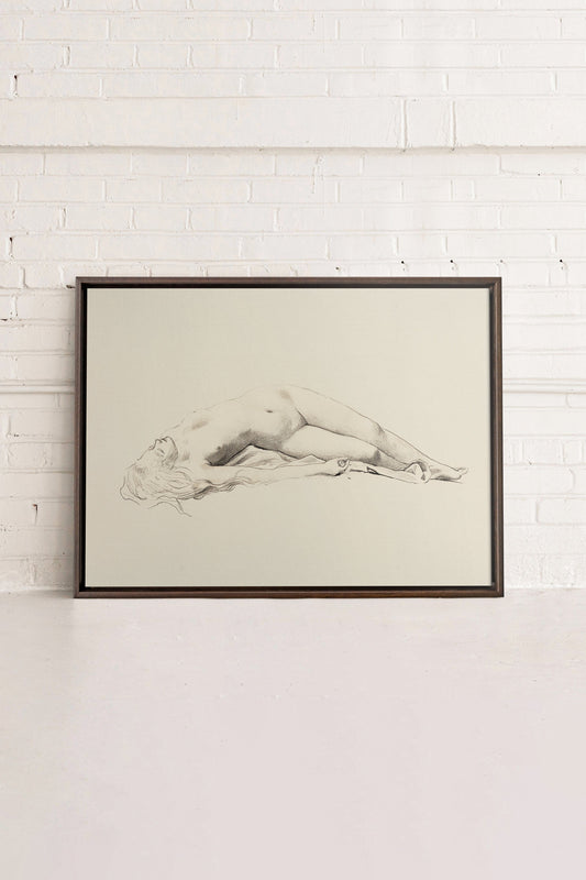 ROSE, Oeuvre sur toile étiré