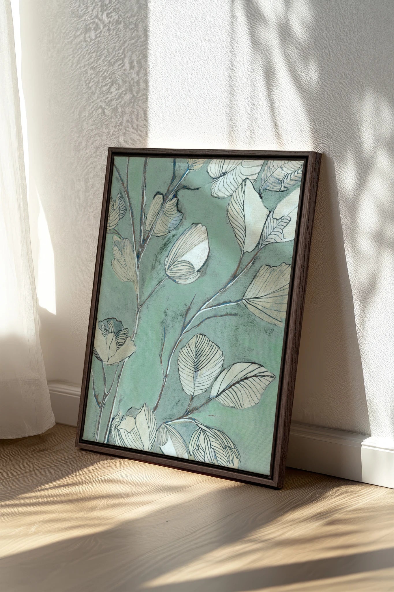 Sage Garden, Oeuvre sur toile étirée