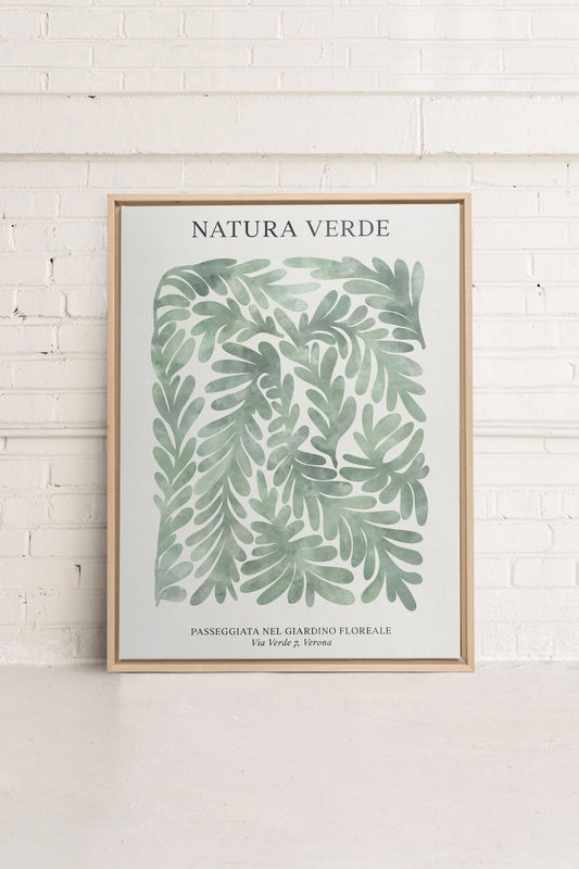 NATURA VERDE, Work on stretched canvas