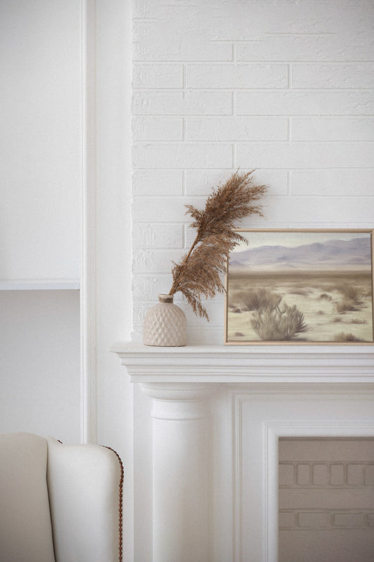 DESERT, Oeuvre sur toile étirée