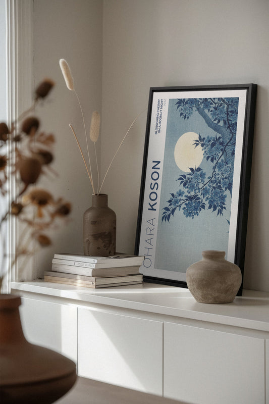 BLOSSOMING CHERRY, Oeuvre sur toile étirée