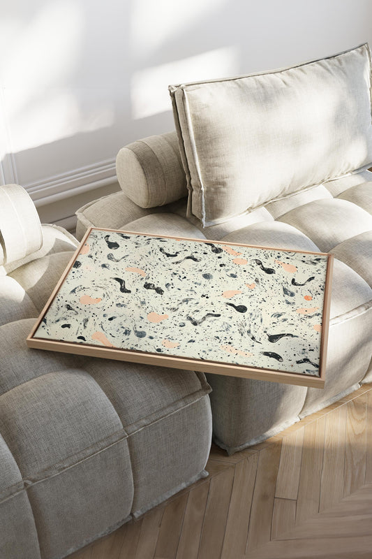 ABSTRACT SPARKS, Work on stretched canvas