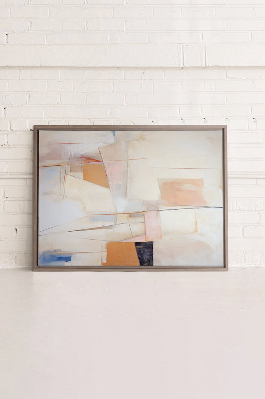 MINDFUL ILLUSIONS, Oeuvre sur toile étiré