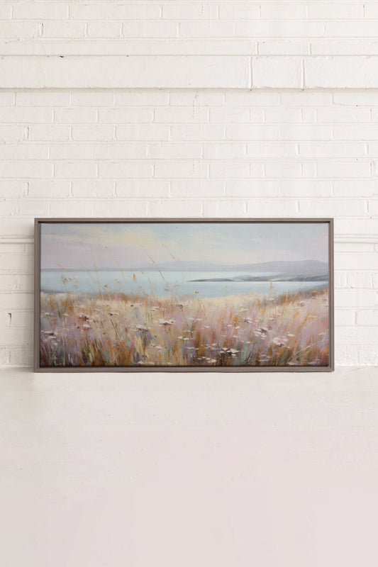 Rose Lagoon, Oeuvre sur toile étirée