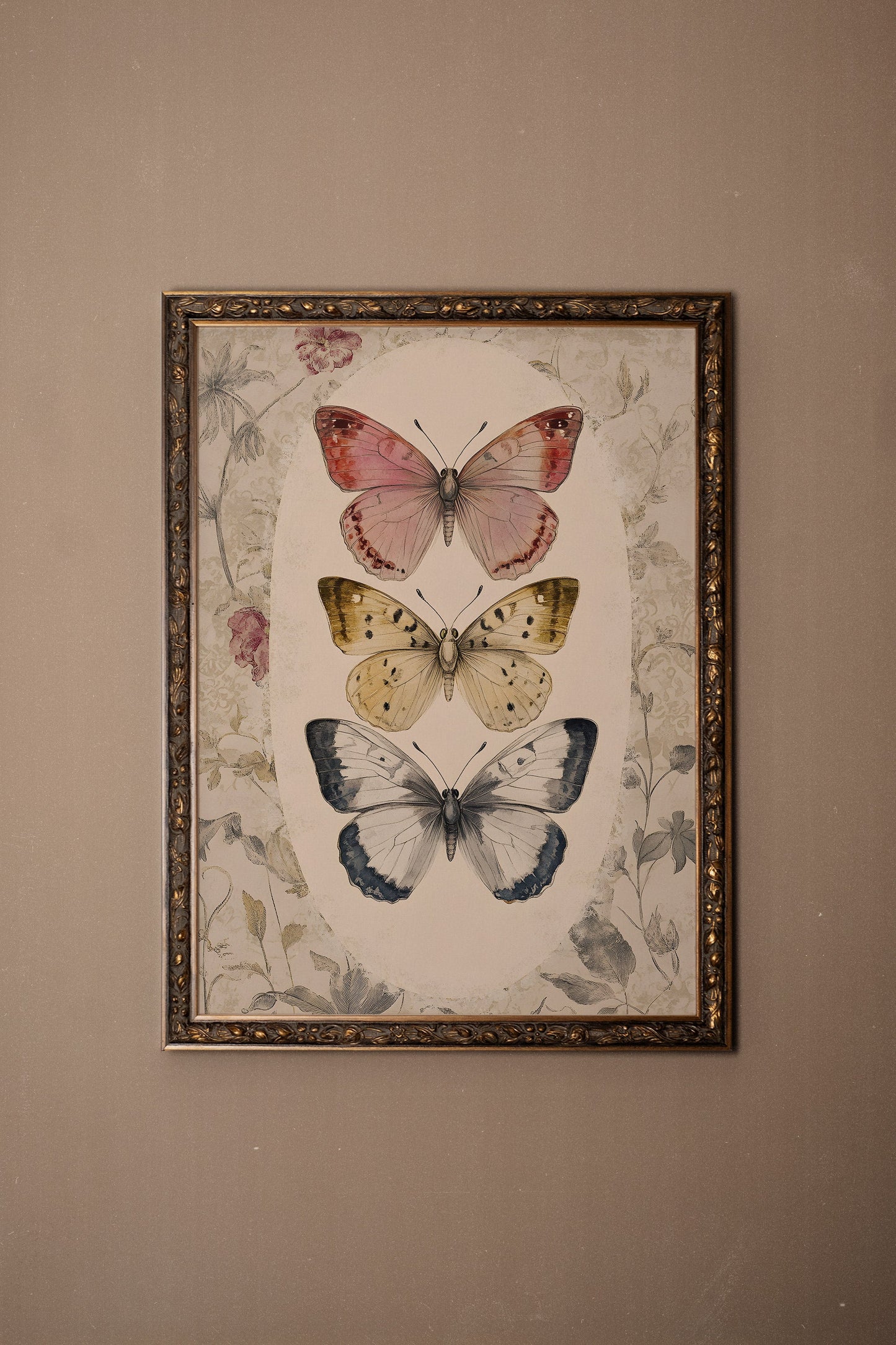 DANSE DU TEMPS, VINTAGE BRONZE FRAME
