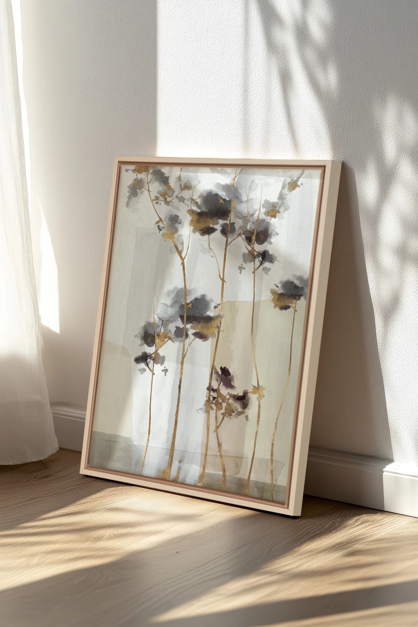 Forêt de Lumière, Oeuvre sur toile étirée