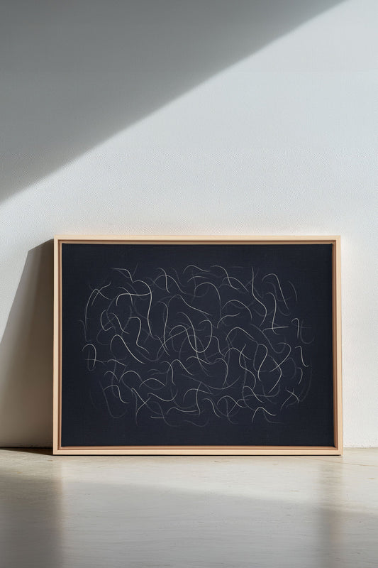 Shadow, Work on stretched canvas