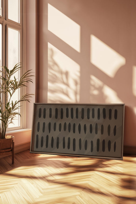 SILENT BEATS, Work on stretched canvas