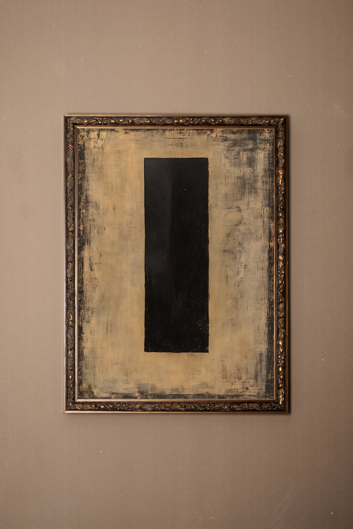 THE ESSENCE OF BLACK, VINTAGE BRONZE FRAME