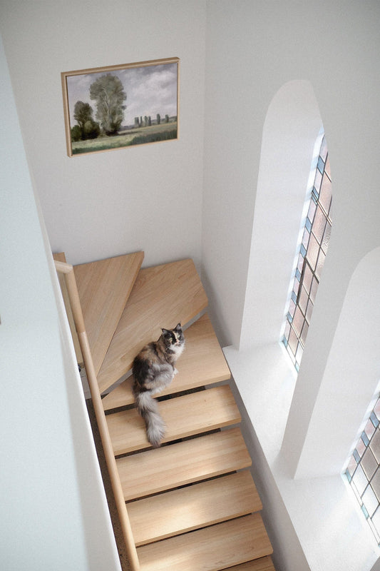 QUIETNESS, Oeuvre sur toile étirée