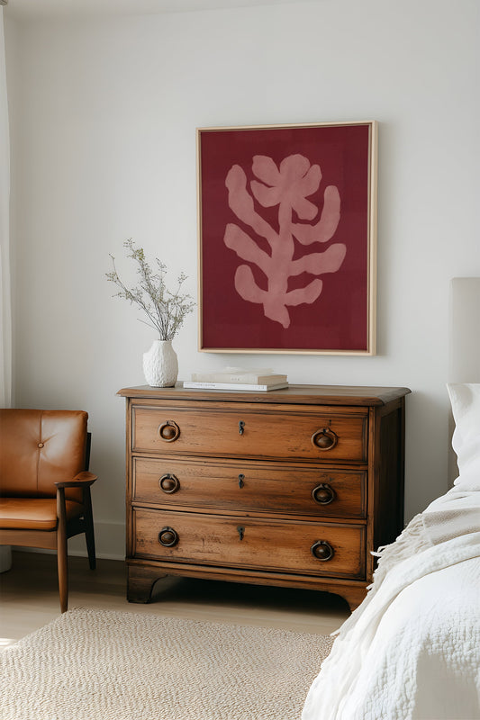 RED CHERRY, Oeuvre sur toile étirée