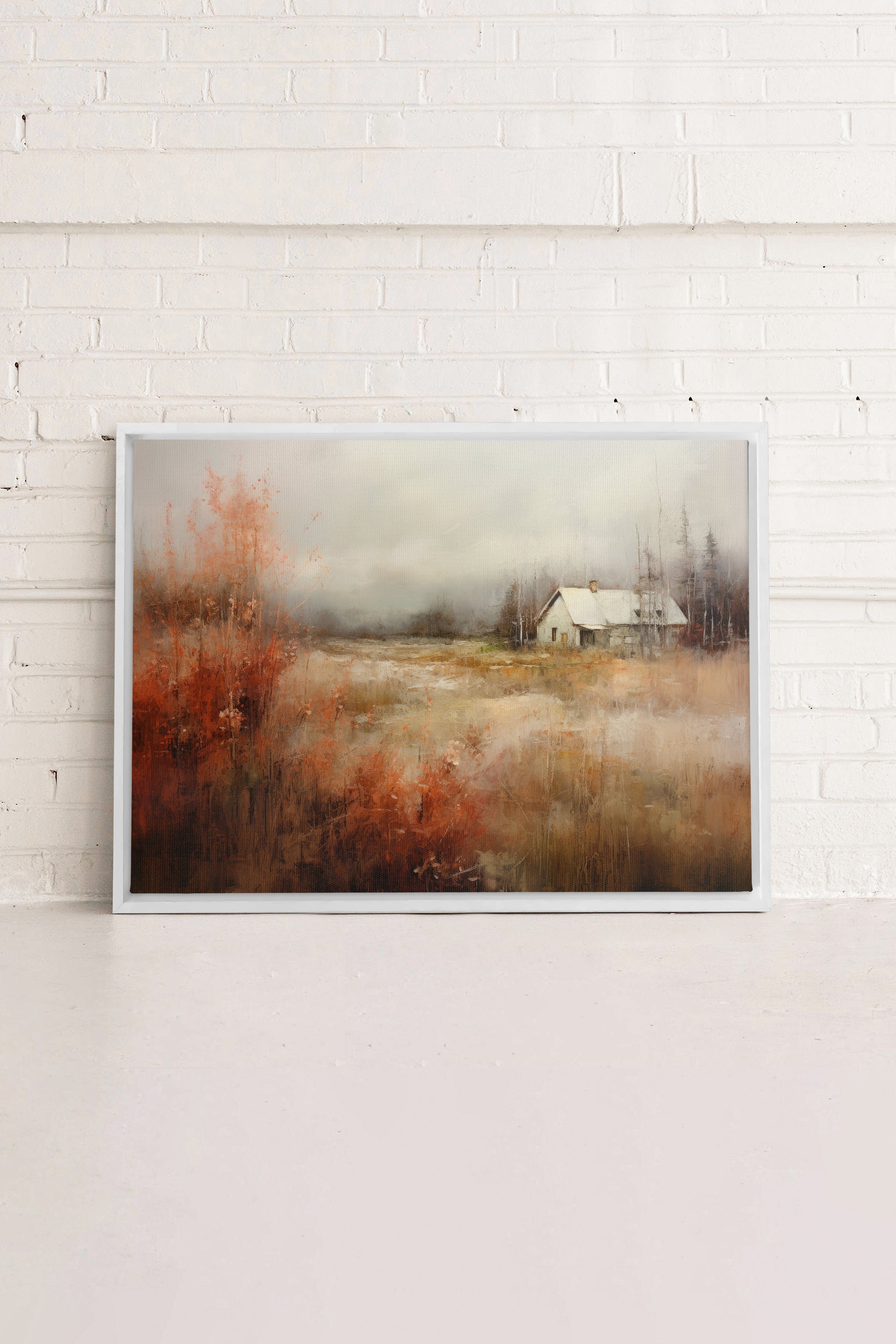 AMBER BLISS, Oeuvre sur toile étiré