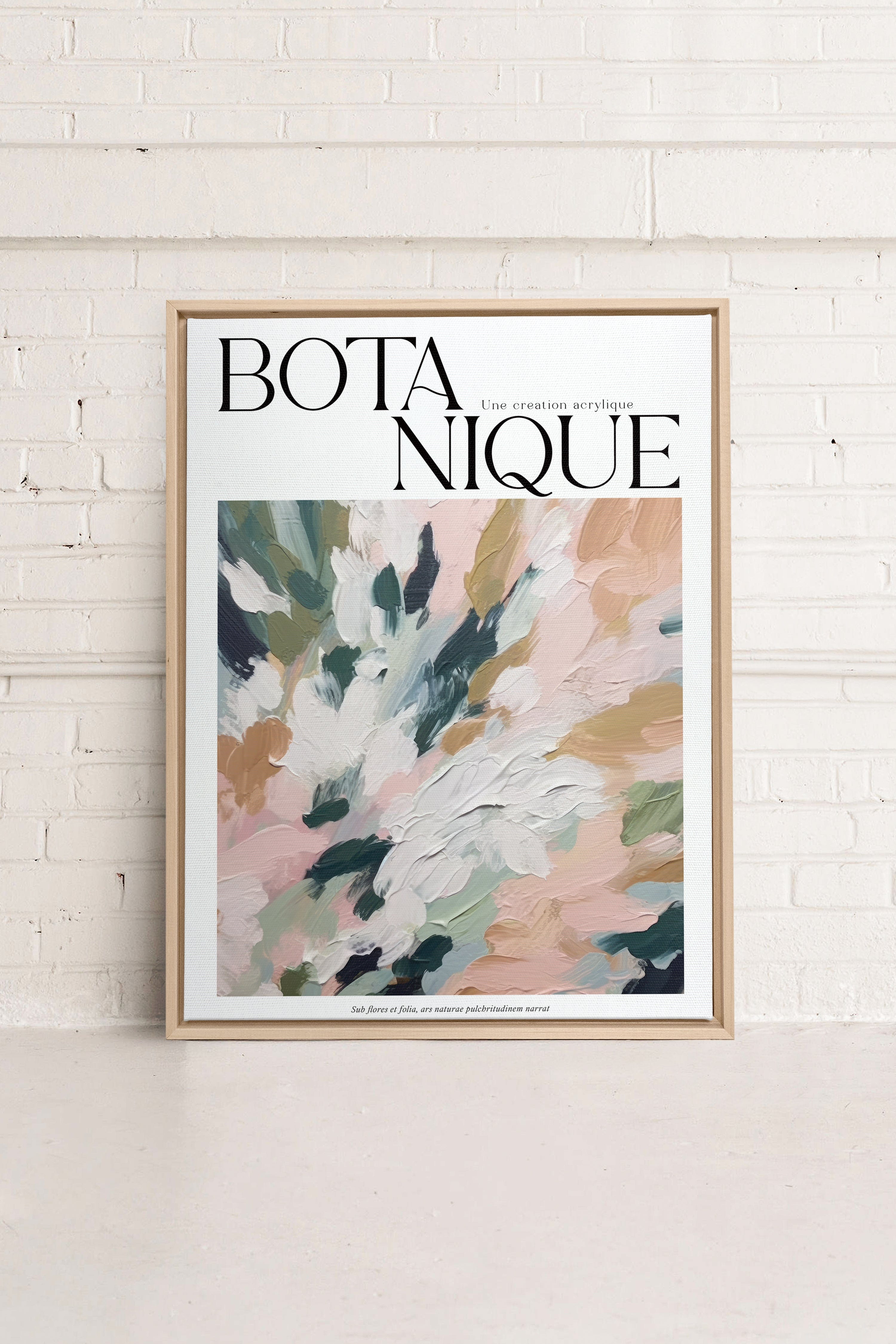 FOLIA, Oeuvre sur toile étiré