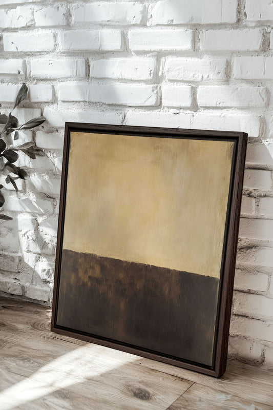 DEEP CALM, Oeuvre sur toile étirée