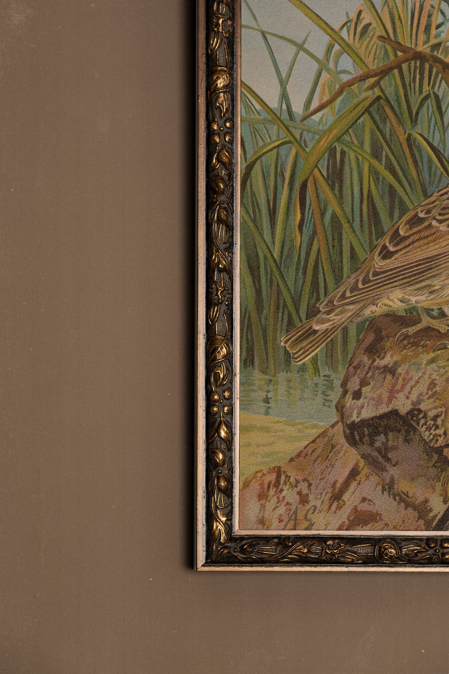 CHANT DES ROSEAUX, VINTAGE BRONZE FRAME