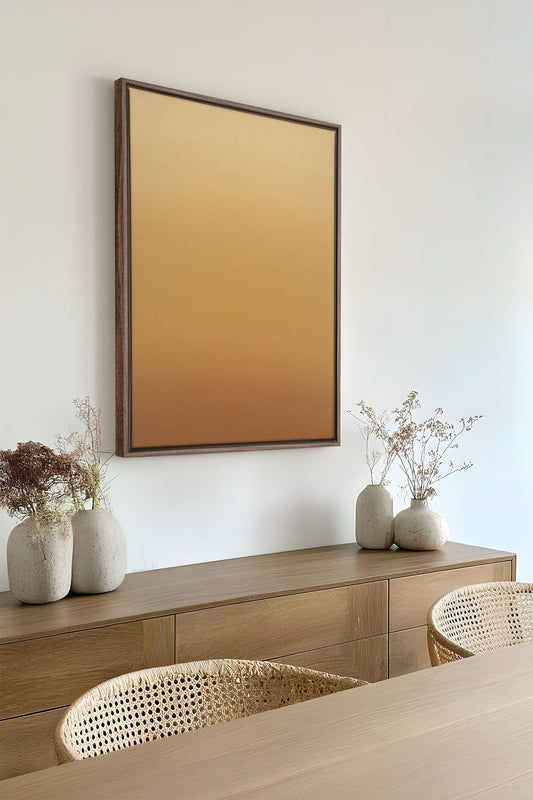 BRISE DU SOIR, Oeuvre sur toile étirée