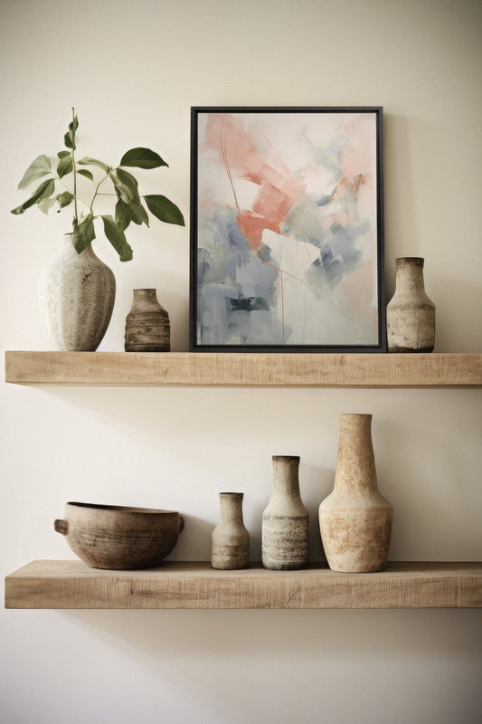 ACRYLIC VIBRATION, Work on stretched canvas