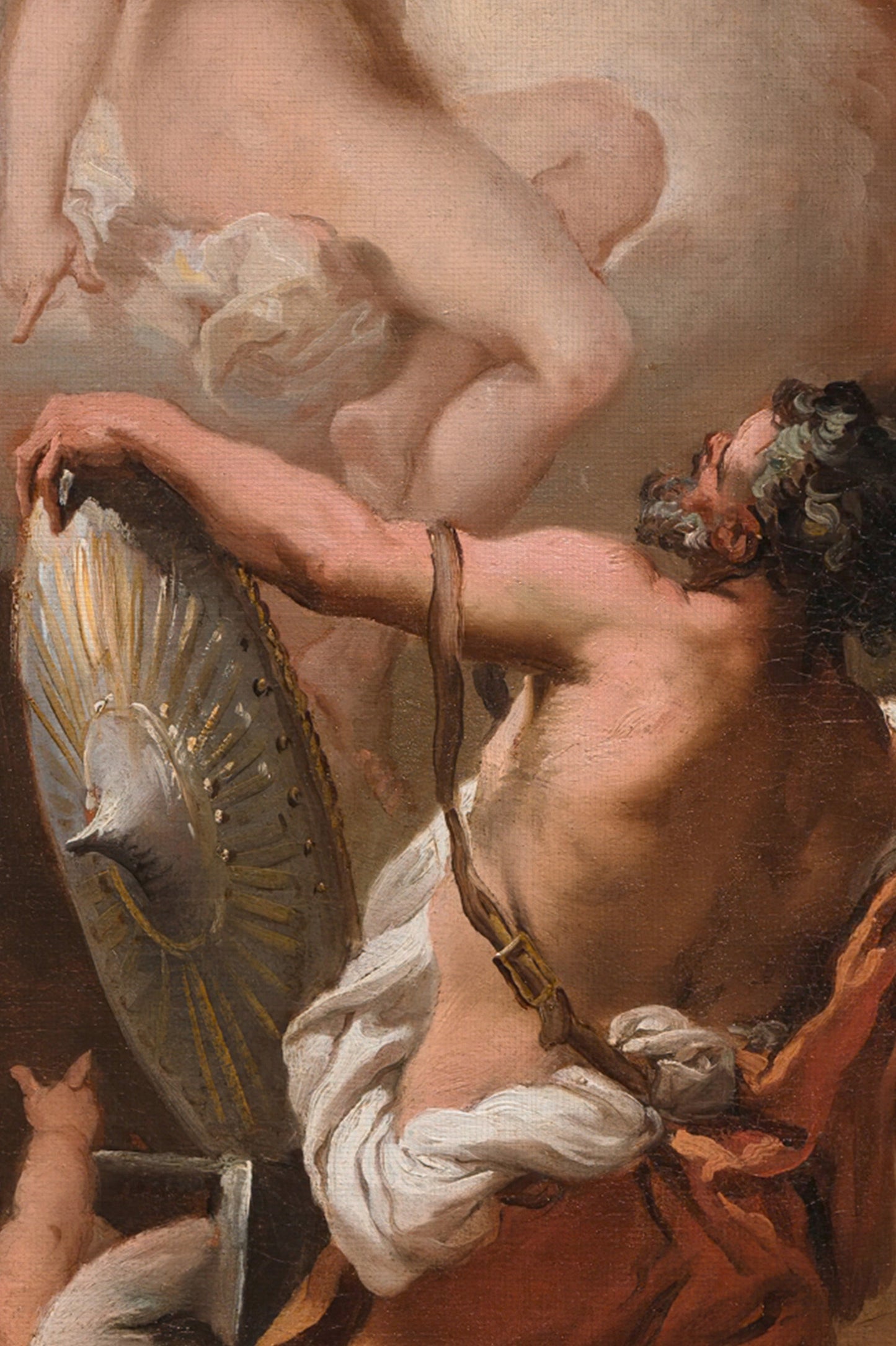 L'ÉVEIL DES ANGES, VINTAGE GOLD FRAME