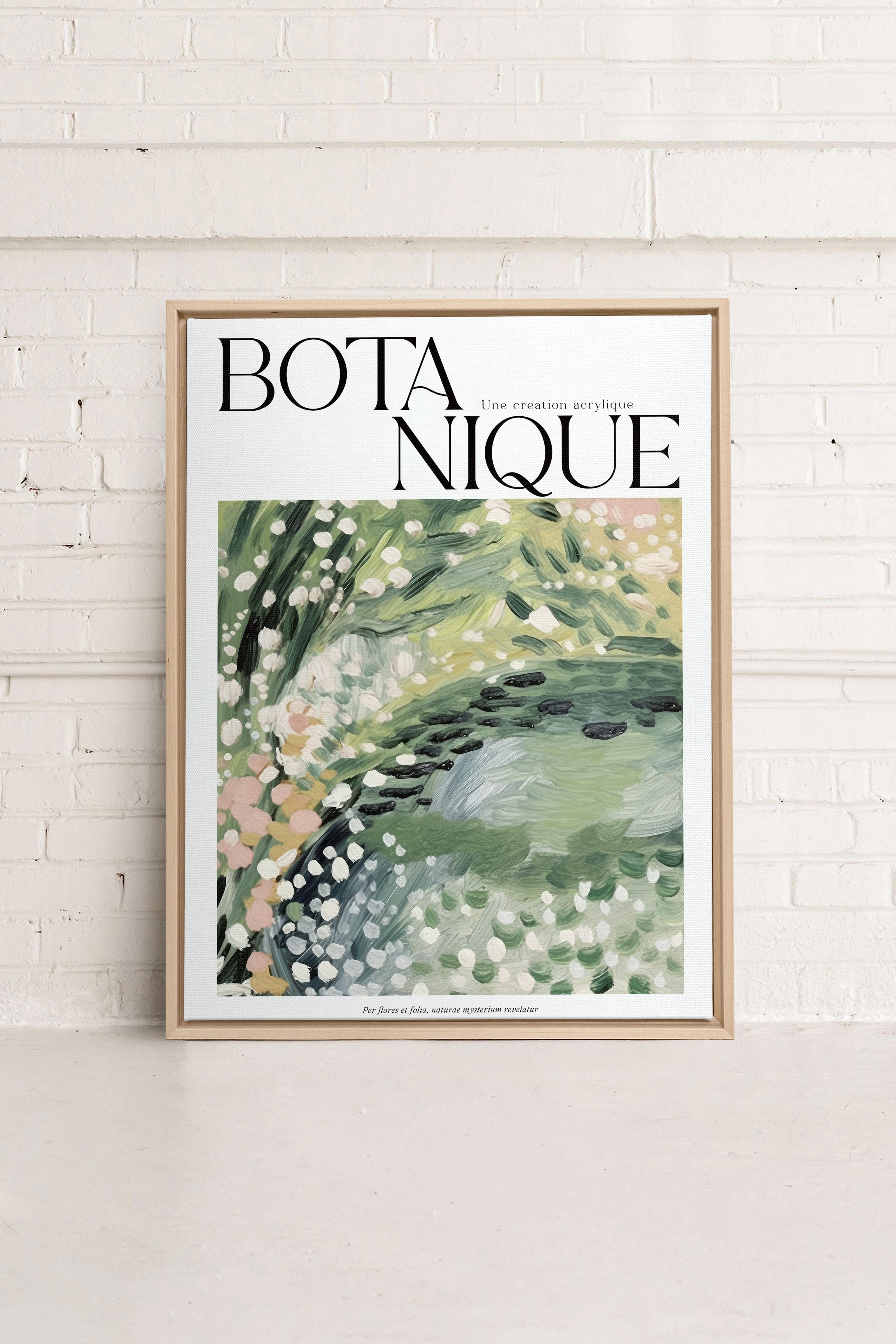 MYSTERIUM, Oeuvre sur toile étiré