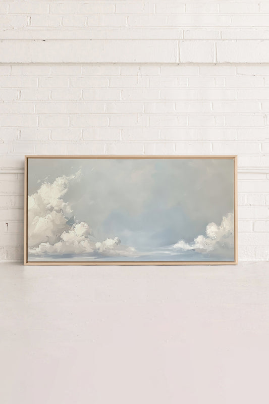 CLOUDSCAPE, Work on stretched canvas