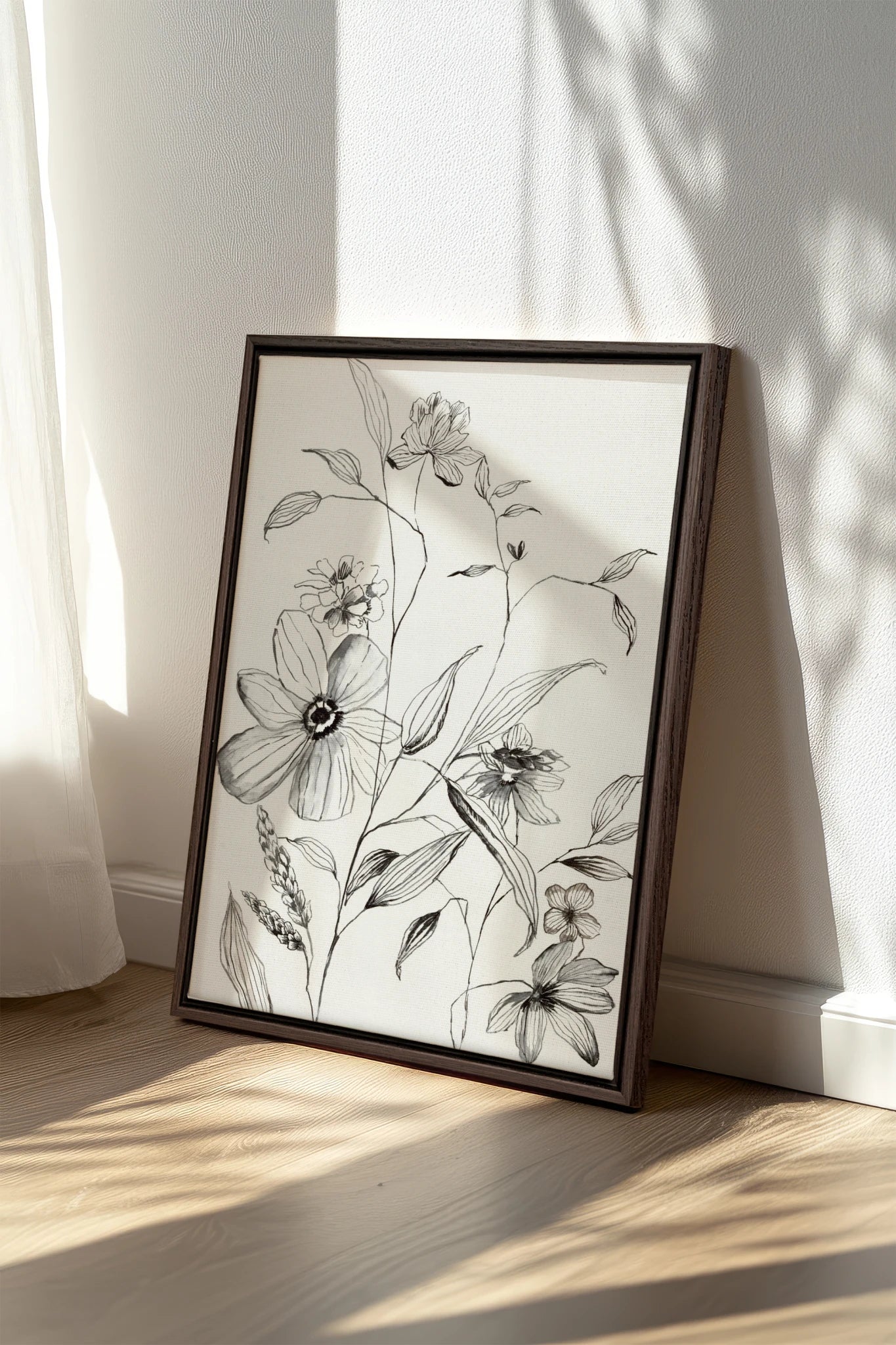 Ink Meadow, Oeuvre sur toile étirée