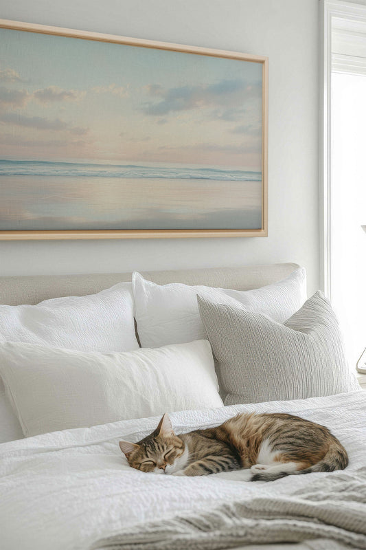 DAWN OF PEACE, Work on stretched canvas