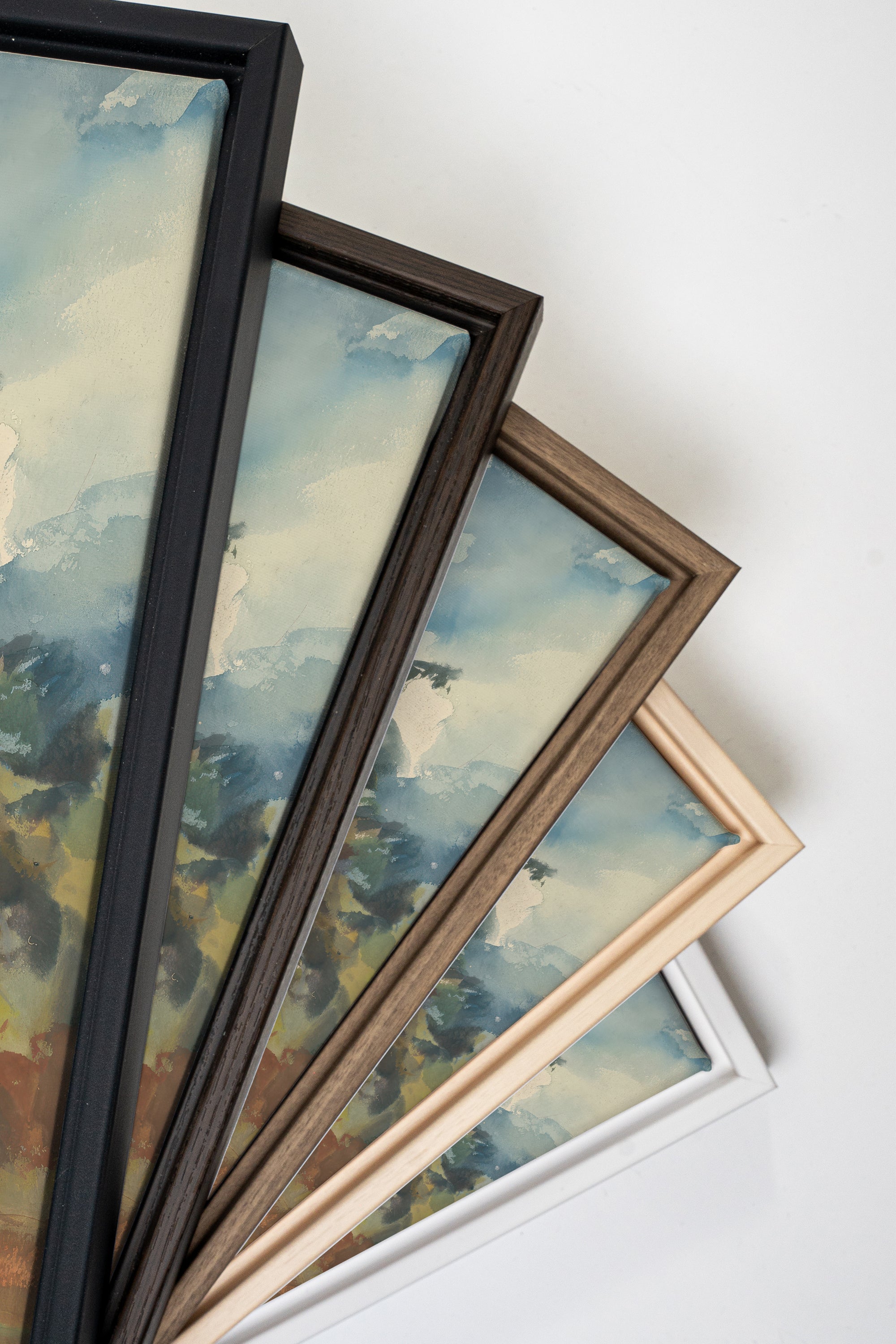 WILD GROVE, Oeuvre sur toile étirée, encadré Naturel Clair